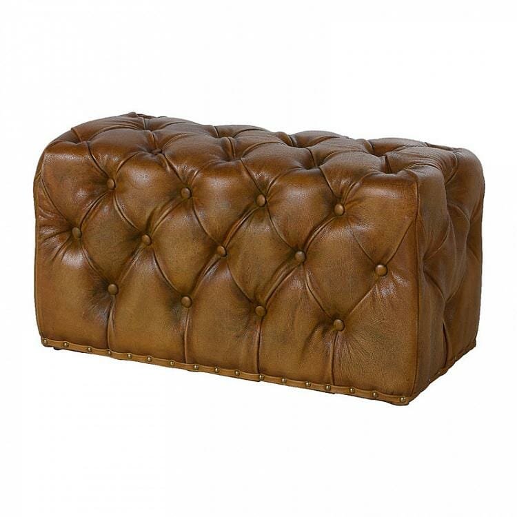 LORD DIGSBY RECT SM FOOTSTOOL-VAG.MUSTARD - Indeca Living